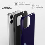 Christelijk toughcase telefoonhoesje ‘God trust’ met 2 lagen bescherming en schokabsorberende harde bescherming