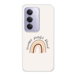 Softcase telefoonhoesje met de tekst “Thankful. Grateful. Blessed.” – stijlvol christelijk ontwerp dat dankbaarheid en geloof uitstraalt.