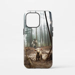 Christelijk toughcase telefoonhoesje ‘Verloren schaap’, symbolisch en inspirerend christelijk design