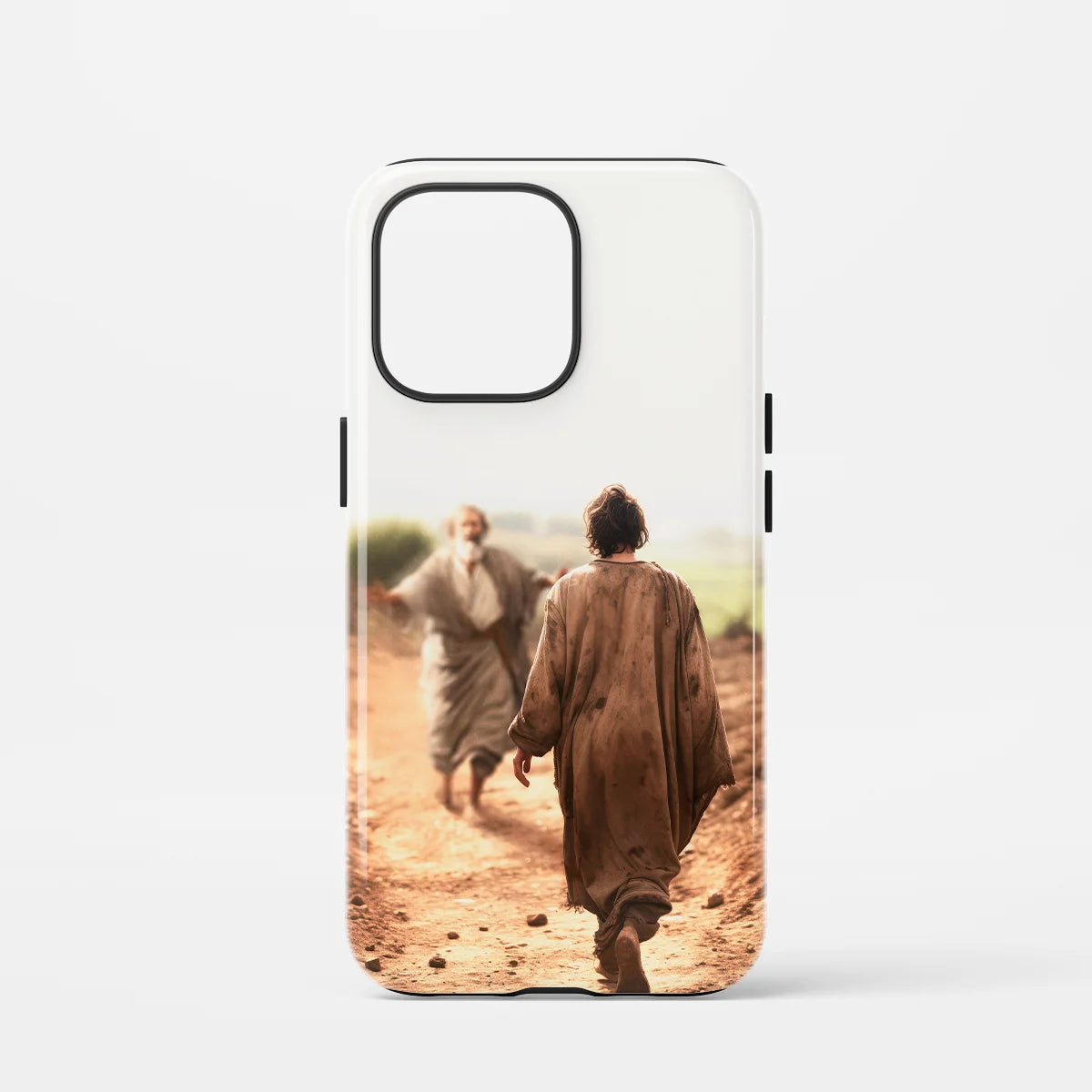 Christelijk toughcase telefoonhoesje ‘Jij bent zo kostbaar voor God’, liefdevol en bemoedigend design